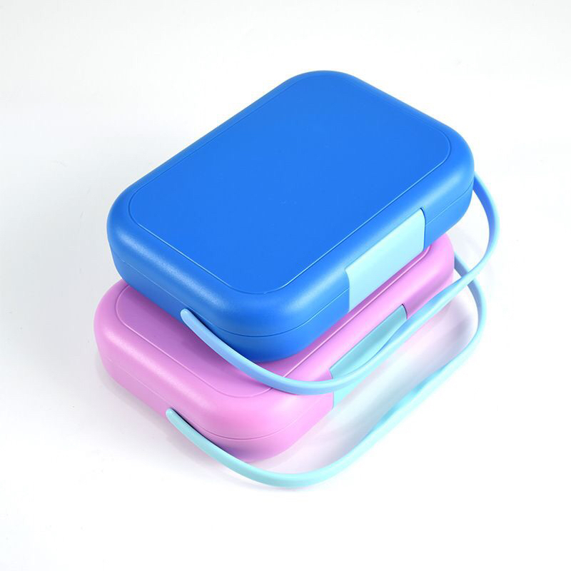 Lunch Box Bento Kotak Makan Sekat Handle