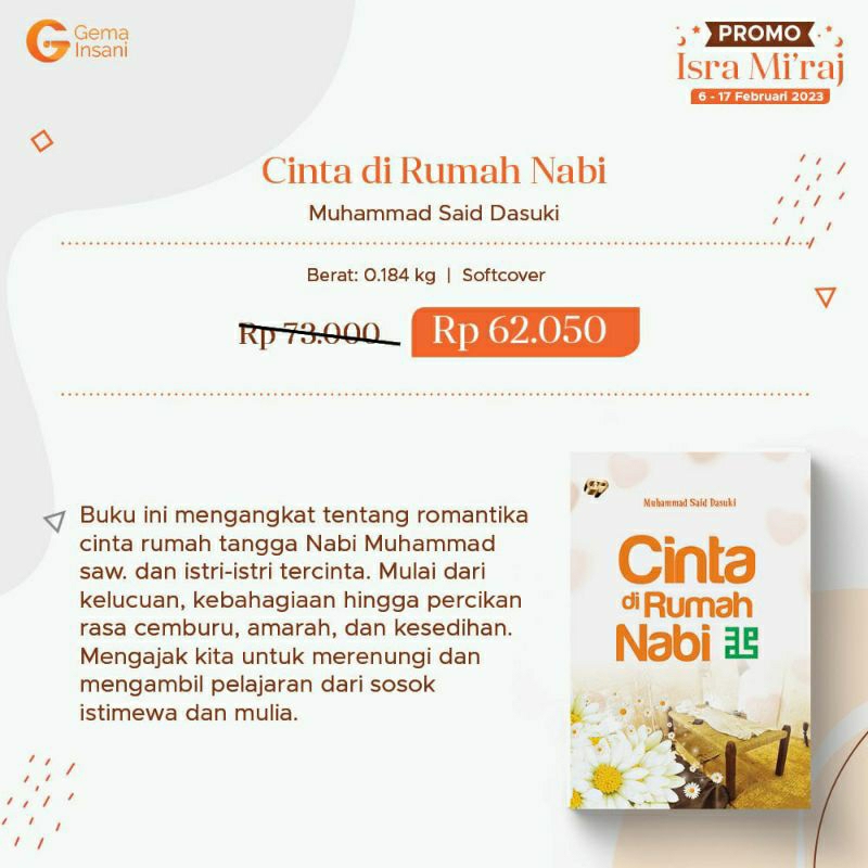 CINTA DI RUMAH NABI - MUHAMMAD SAID BASUKI