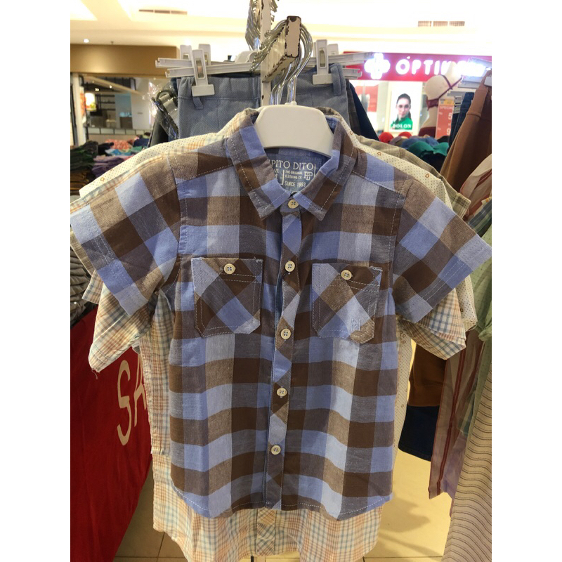 kemeja pito dito Kids