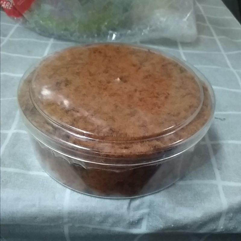 

Abon kering kentang dan bawang goreng