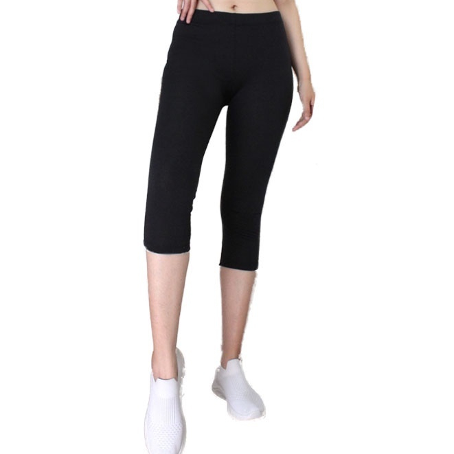 Celana Legging Pendek Polos Wanita Soft Rayon CL05