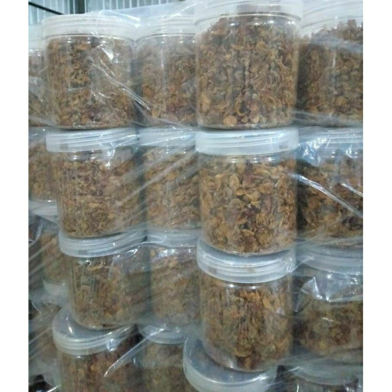 

BERAMBANG BAWANG GORENG BREBES BAGOR Brambang Asli Kemasan Toples Isi 130 Gr