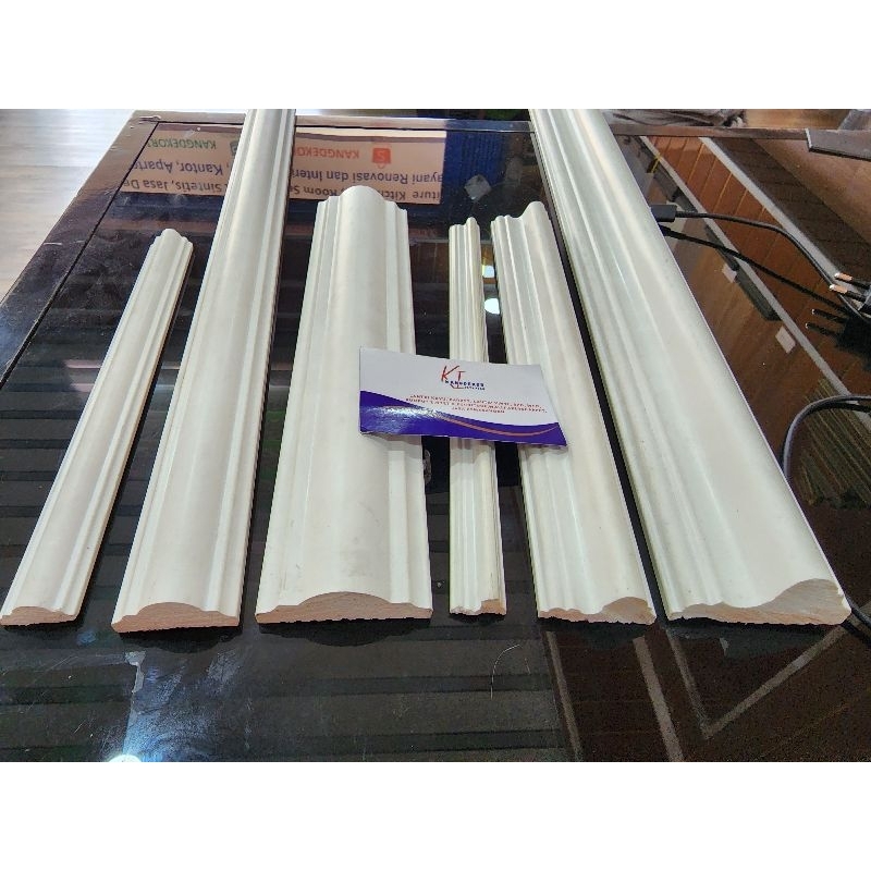 List profil moulding PVC, kostume pesanan