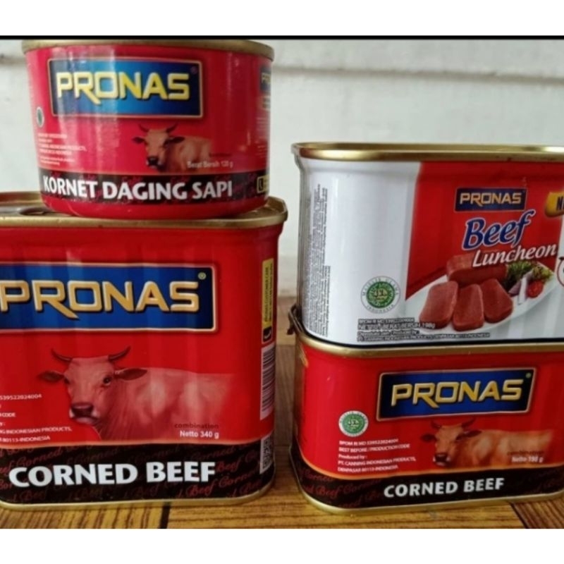 

PRONAS KORNET DAGING SAPI / CORNED BEEF / LUNCHEON DAGING SAPI / BEEF LUNCHEON