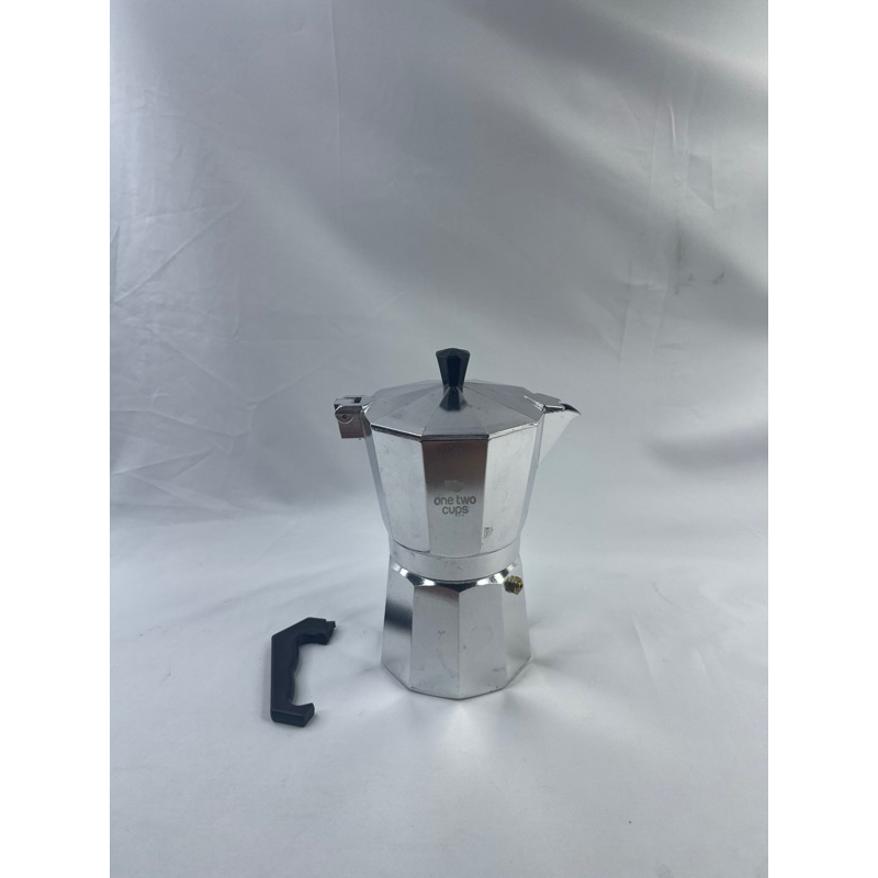 [OBRAL RIJEK] Espresso Coffee Maker Moka Pot Filter 300ml 6Cups - JF112