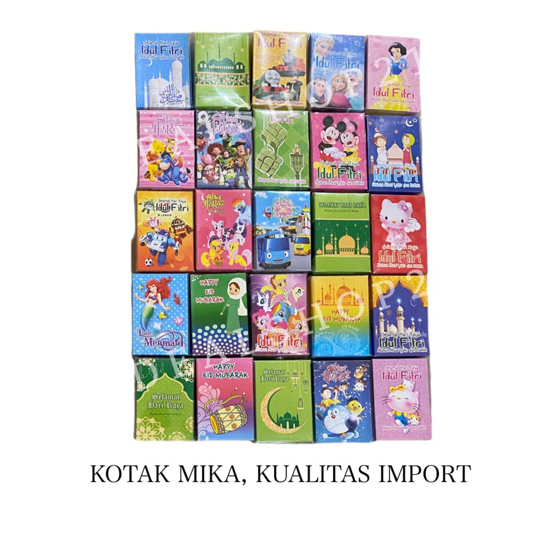 AMPLOP IDUL FITRI 2023 | AMPLOP LEBARAN HARI RAYA MIKA ISI 50 LEMBAR READY STOCK