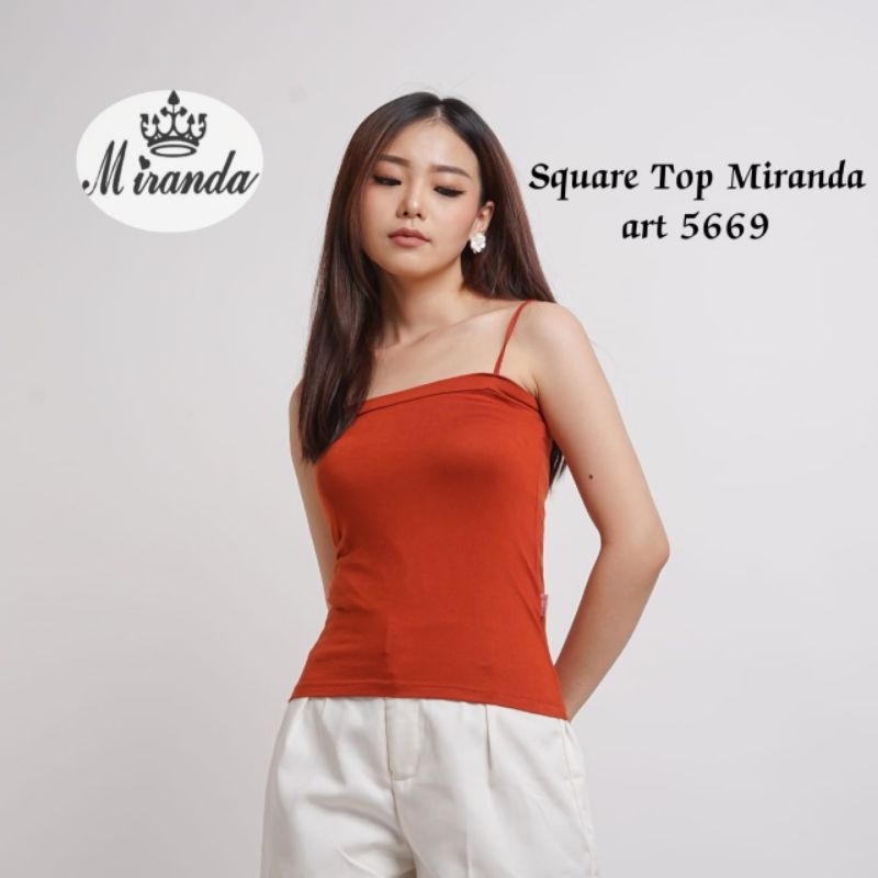 KEMBEN PANJANG TALI MIRANDA 5669 TANPA CUP KAMISOL - BUNGALILY