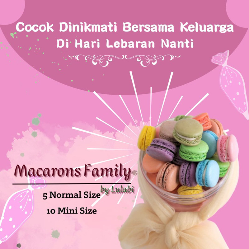 

MACARON TOPLES ISI 15 JUMBO MIX MINI TERMURAH TERDEBEST SELLER