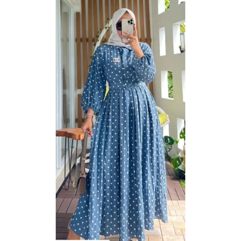 [COD] DRESS GAMIS SHIMER PREMIUM