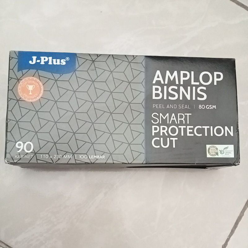 Amplop putih kabinet/ Amplop j-Plus