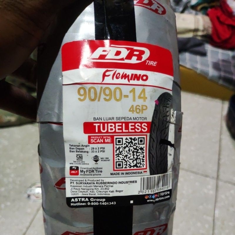 BAN LUAR FDR 14 90/90