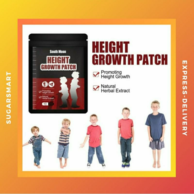 Height Growth Patch / Koyo Peninggi Badan (10pc)