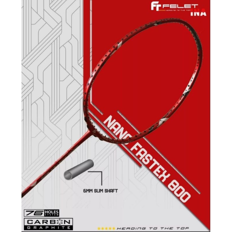 Raket Badminton Felet Nano Fastex 800 ( ORIGINAL )
