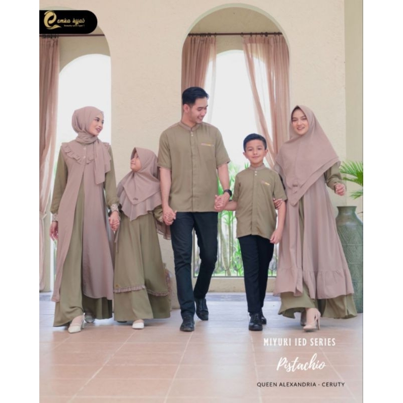 Yuki set pashmina - Sarimbit Miyuki by Emka hijab