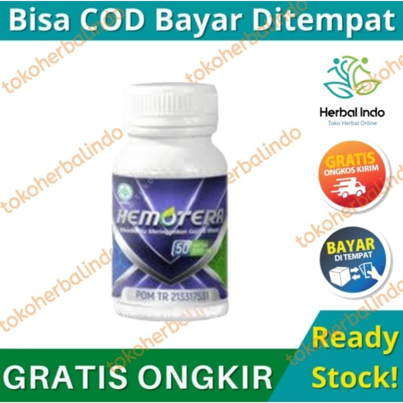 Obat ambeien wasir hemoroid BPOM Hemotera