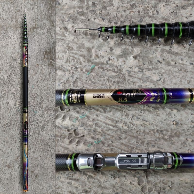 Joran Tegek Daihan Kagura 450 540 Set Kolong