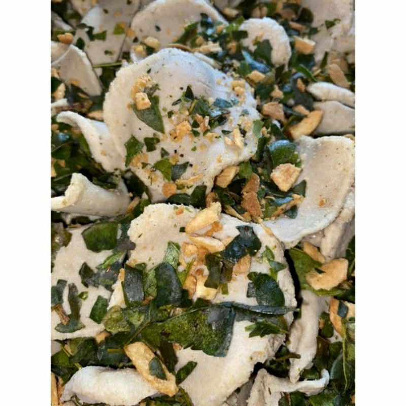 

BASRENG KERING BUMBU DAUN JERUK DAN BAWANG GORENG 100 gr