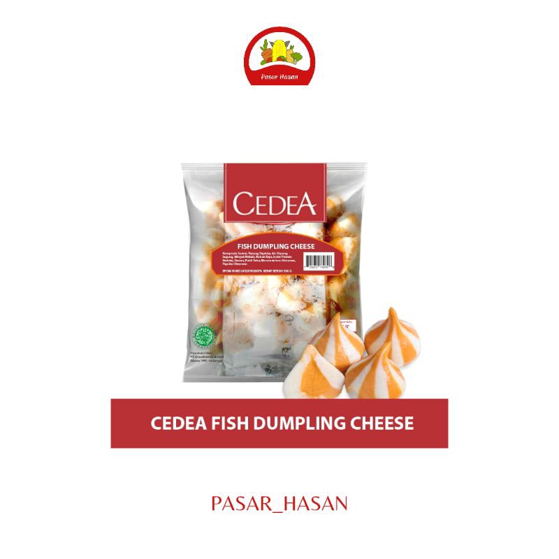 

500gr Fish Dumpling Cheese Cedea | Frozen Food | Pasar Hasan