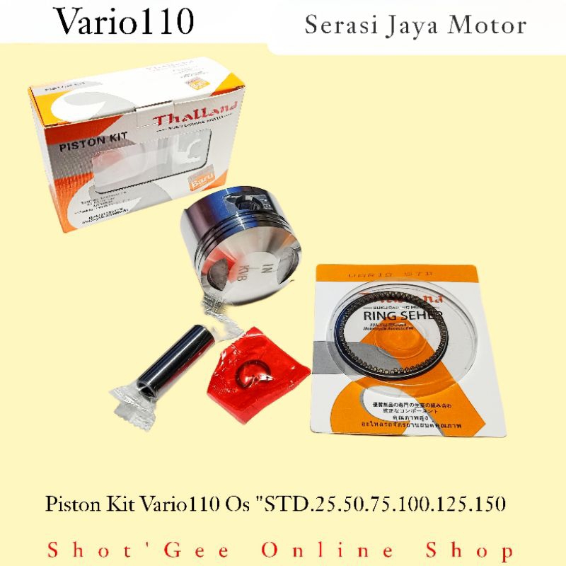 PISTON KIT SEHER VARIO / VARIO110 LAMA