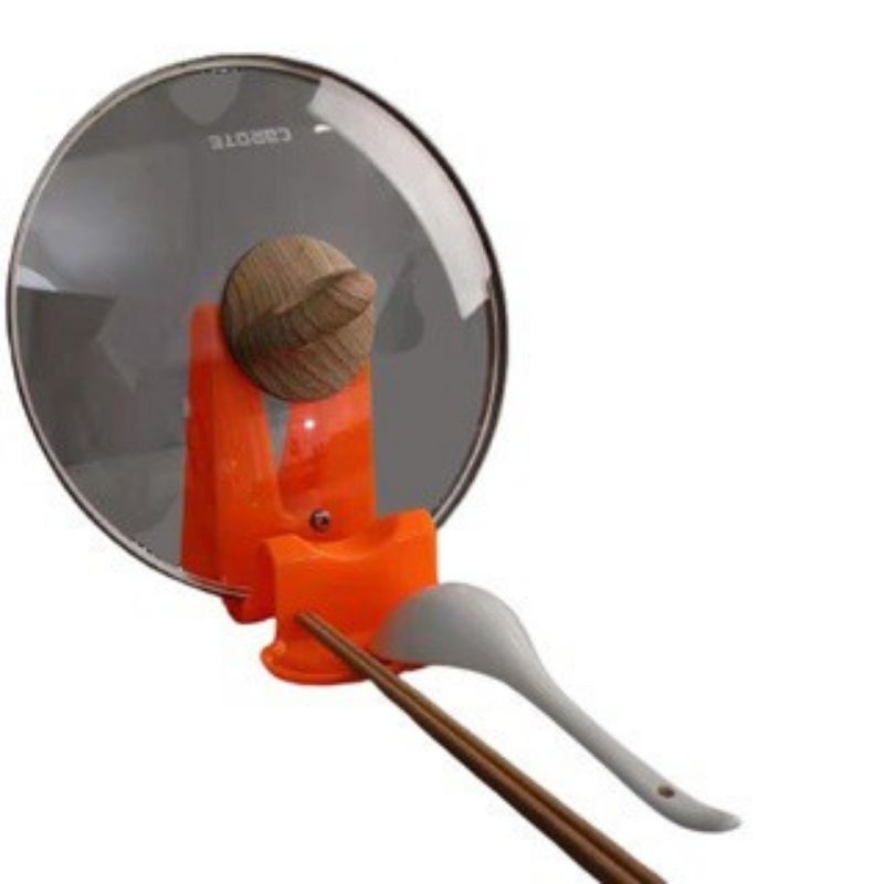 US317 Holder Spatula Rak Sendok / Sumpit / Tutup Panci Tempat Tatakan Peralatan Masak By Toko Haji Usman