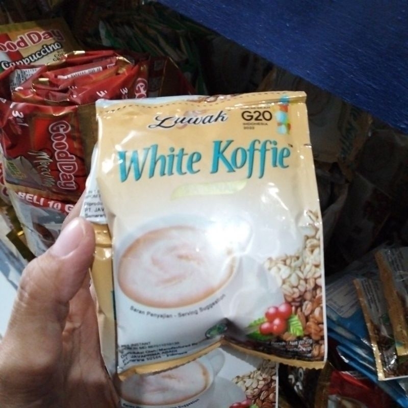 

luwak white coffee sachet