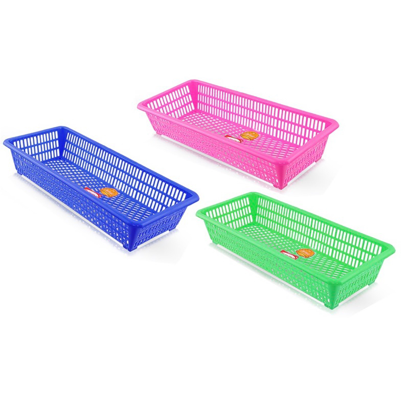 SHINPO Keranjang Plastik Kecil Persegi Panjang 30 CM Kotak penyimpanan - SIP 211