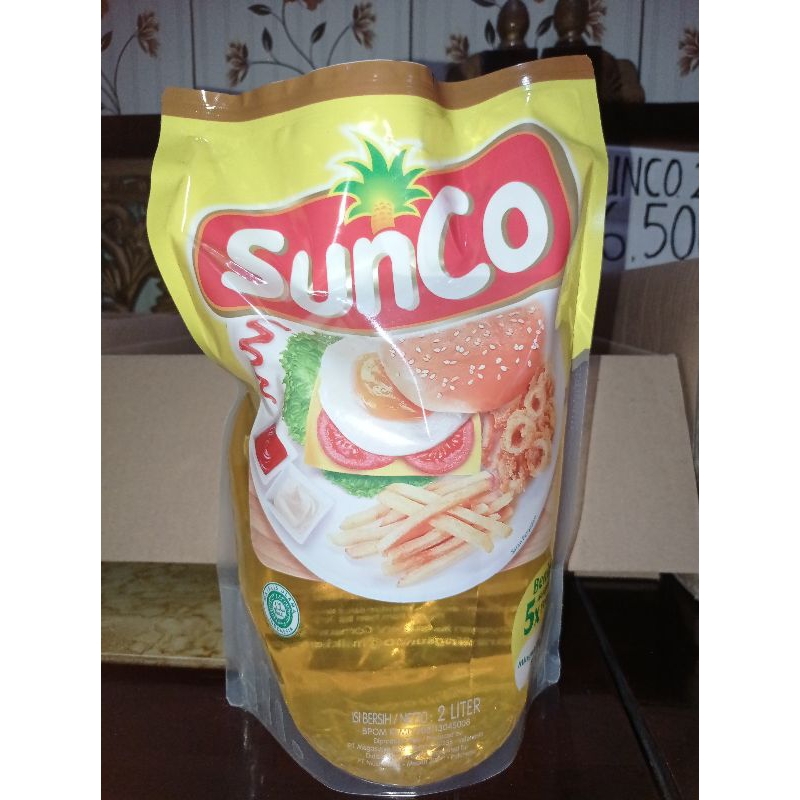 

Minyak goreng sunco 2L