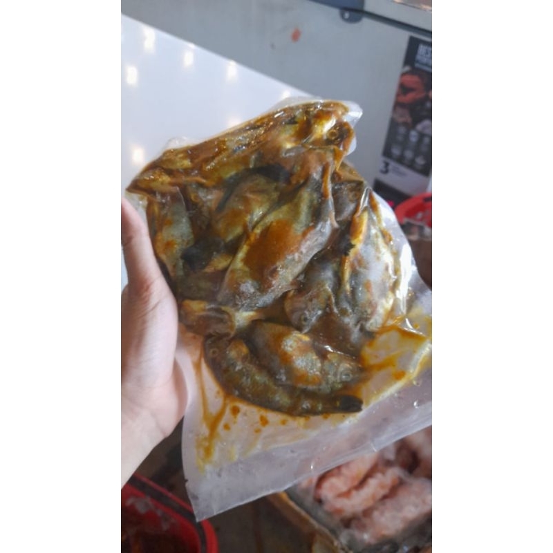 Ikan Mujair Baby Frozen sudah berbumbu