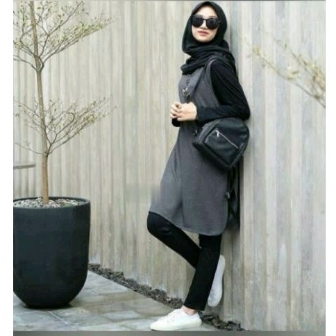 OUTER WANITA/CARDIGAN TANPA LENGAN/BAHAN BABYTERRY