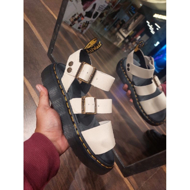 SANDAL DOCMART DR MARTENS GRYPHON PISA BEIGE NEW ORIGINAL