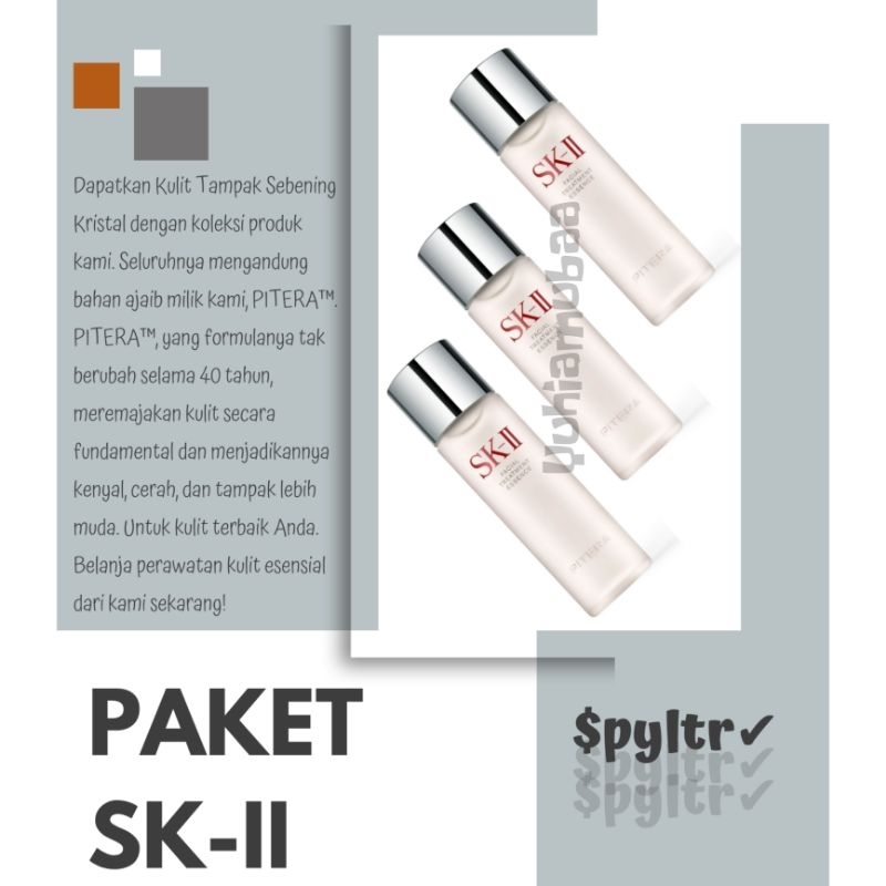 Paket Skincare SK-II