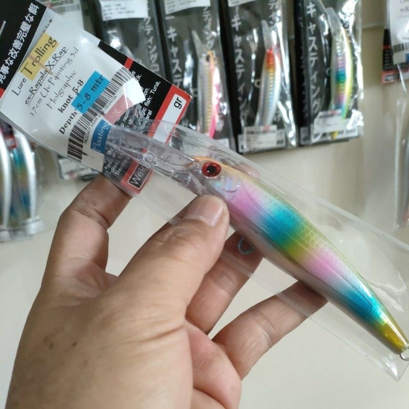 LURE TROLING 40 GR 170 MM 3D PAINTING