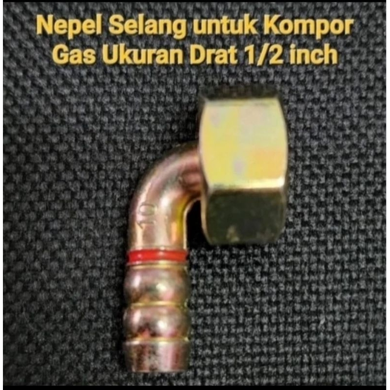 nepel selang kompor gas modena elbow selang kompor modena