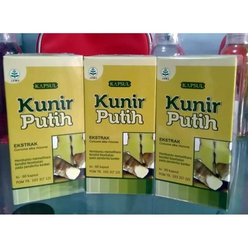 

KUNIR PUTIH TAZAKKA KAPSUL 60 Butir BPOM HALAL