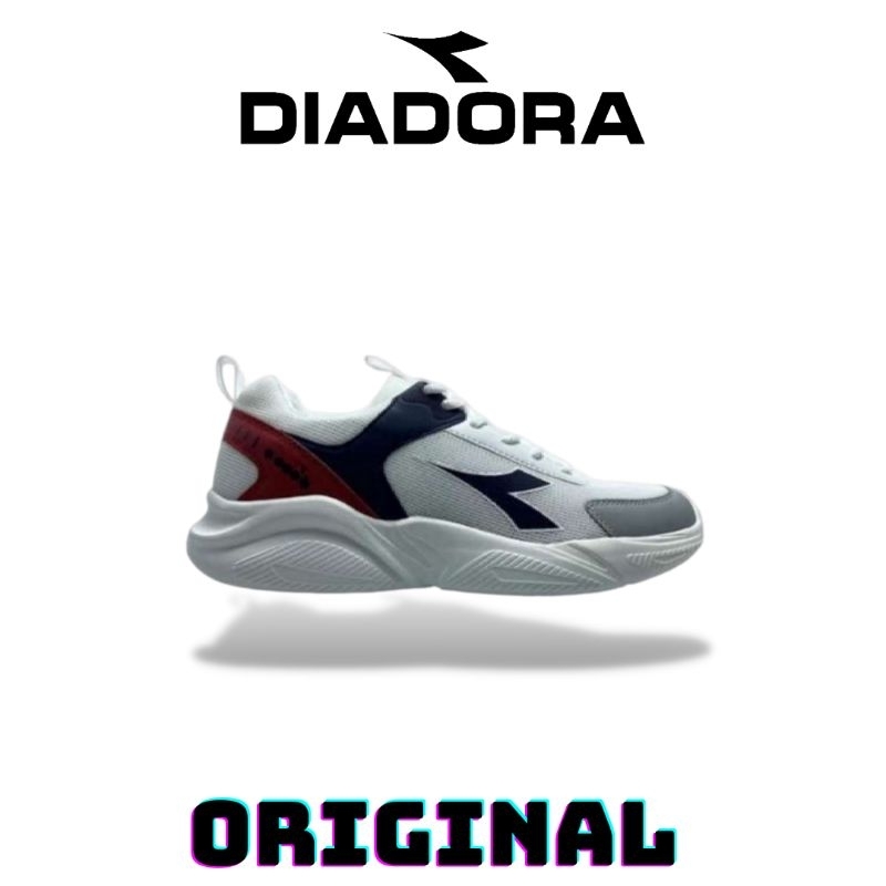 Diadora Ergo White Red Navy Original
