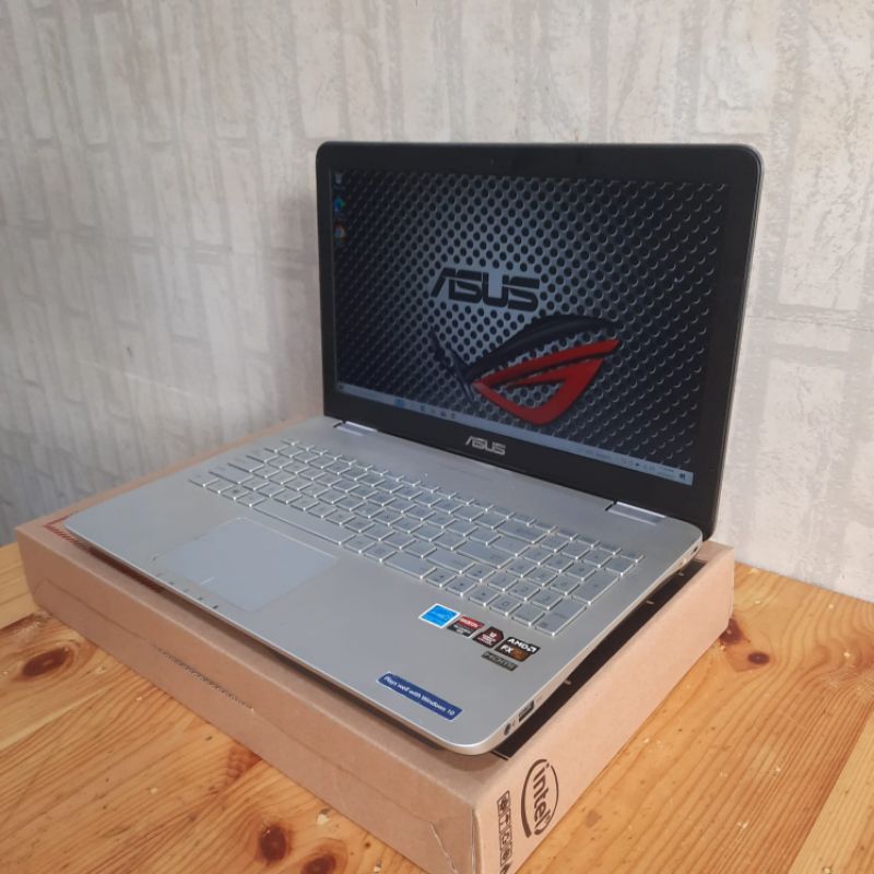 LAPTOP ASUS N551ZU AMD FX7600P RAM 8Gb/SSD 256/HDD 1TB AMD RADEON R9 M280 VRAM 4GB+RADEON R7 Backlight