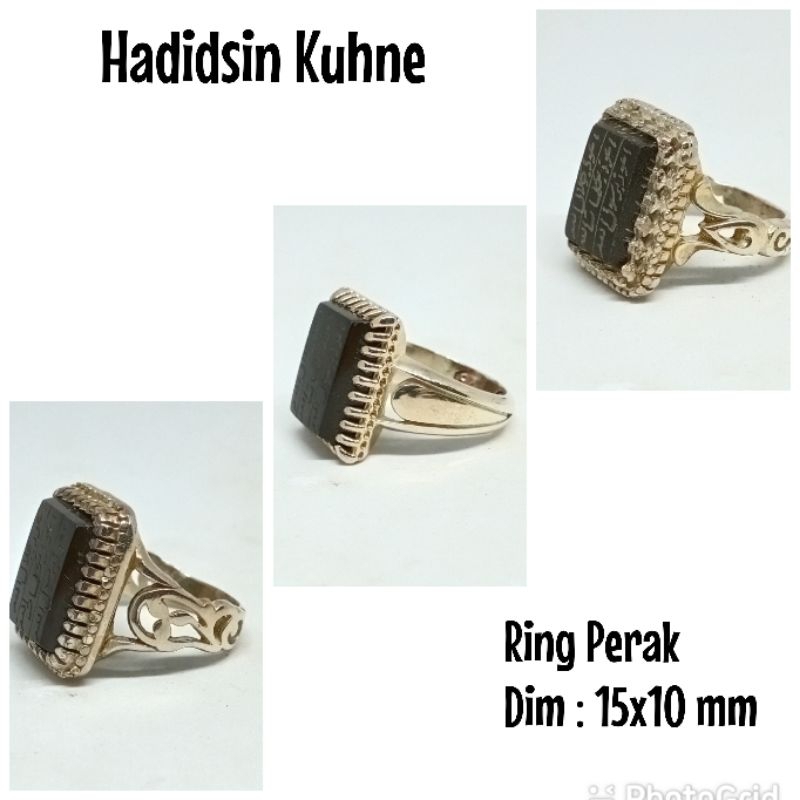 Cincin Perak Batu Hadidsin Hiriz Mahdi