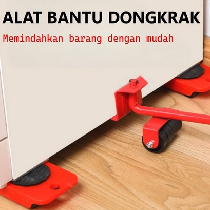 ONLYONE12 Roda Alat Bantu Pemindah Peralatan Rumah Tangga / Alat Roda Pembantu Pemindah Furniture / Alat Bantu Roda Serbaguna / Alat Pemindah Barang Praktis
