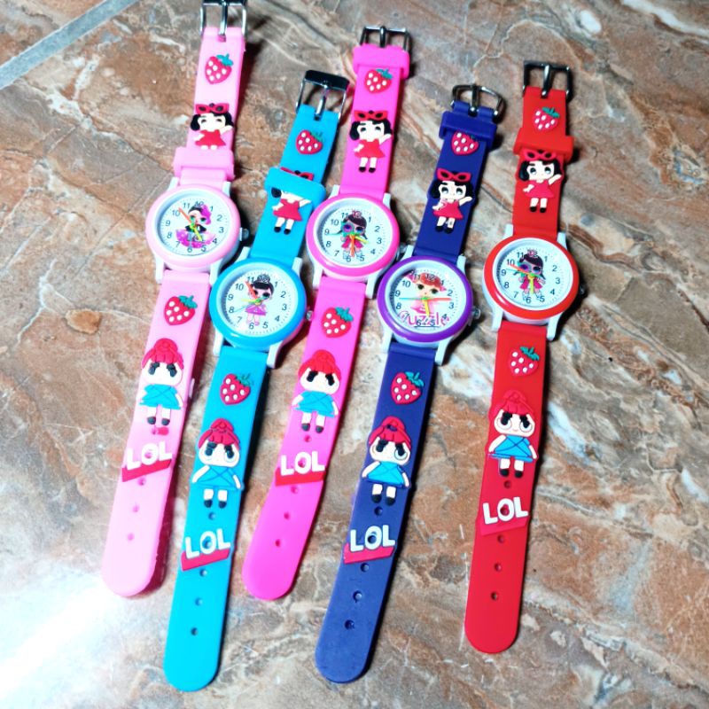 jam tangan anak cewek karakter lol