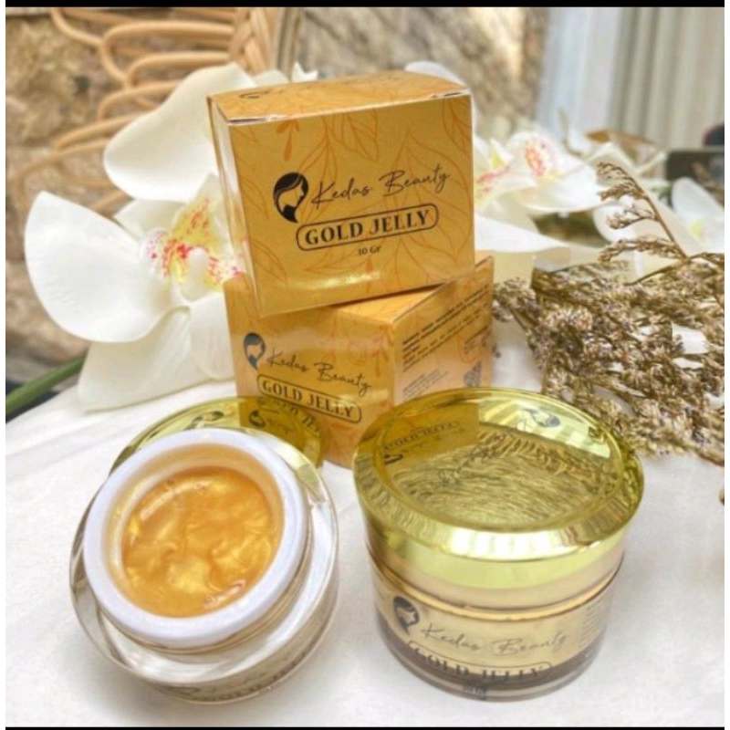 GOLD JELLY KEDAS BEAUTY