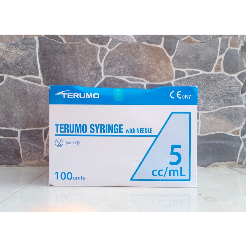 Per Box Terumo Spuit 5cc Spuit Terumo 5cc Spuit Terumo 5ml Terumo 5 ml Terumo Syringe With Needle Sp
