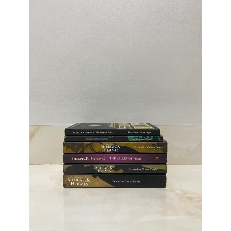 BUKU NOVEL TERJEMAHAN BACAAN ORI ORIGINAL KARYA SIR ARTHUR CONAN DOYLE SHERLOCK HOLMES PRELOVED BEKA