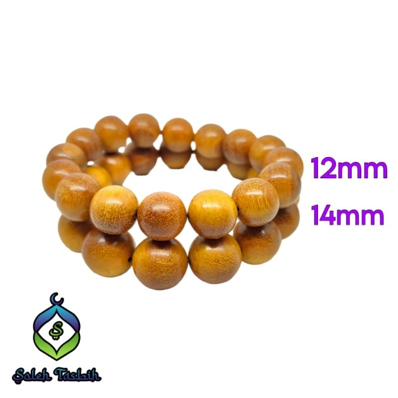 Gelang Kayu Ulin Terbaru Size 12mm &amp; 14mm
