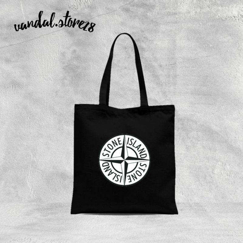 [PAKAI RESLETING] Totebag Tote bag Stone Island Premium Kanvas