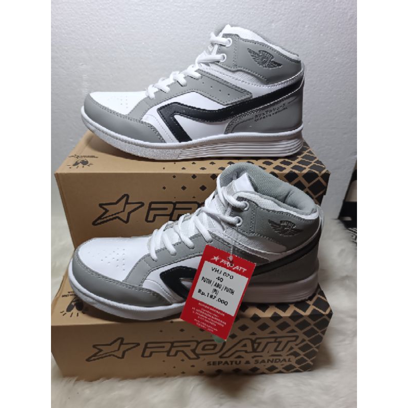 SEPATU PROATT VHJ070 BOOT TALI DEWASA, SEPATU CASUAL ANAK COWOK DAN CEWEK, SEPATU SNEAKER MASA KINI.SIZE 39 -42