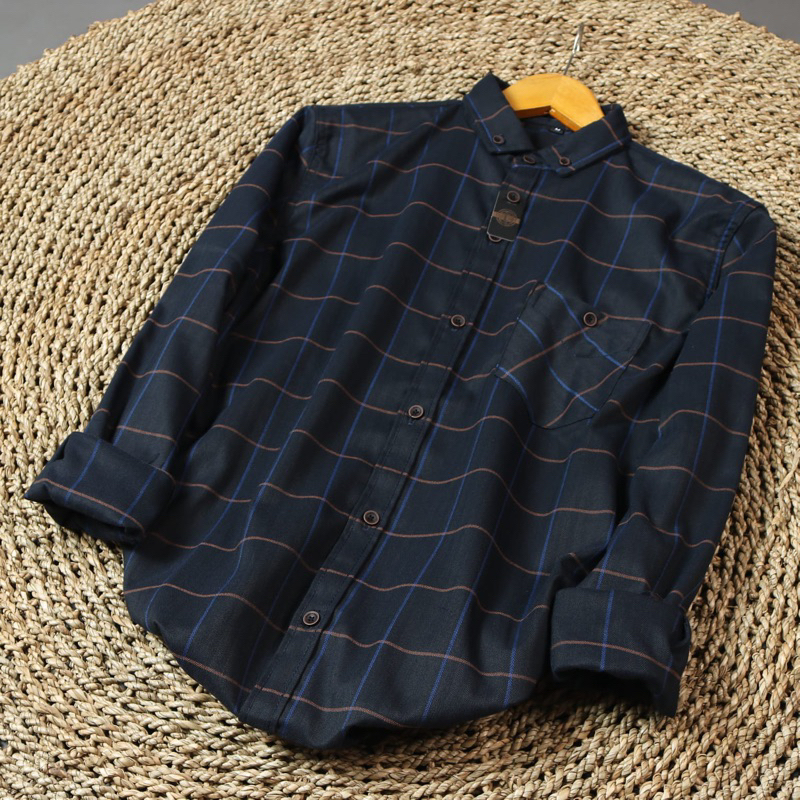 KEMEJA FLANEL SPARTAN JACKBROWN 09