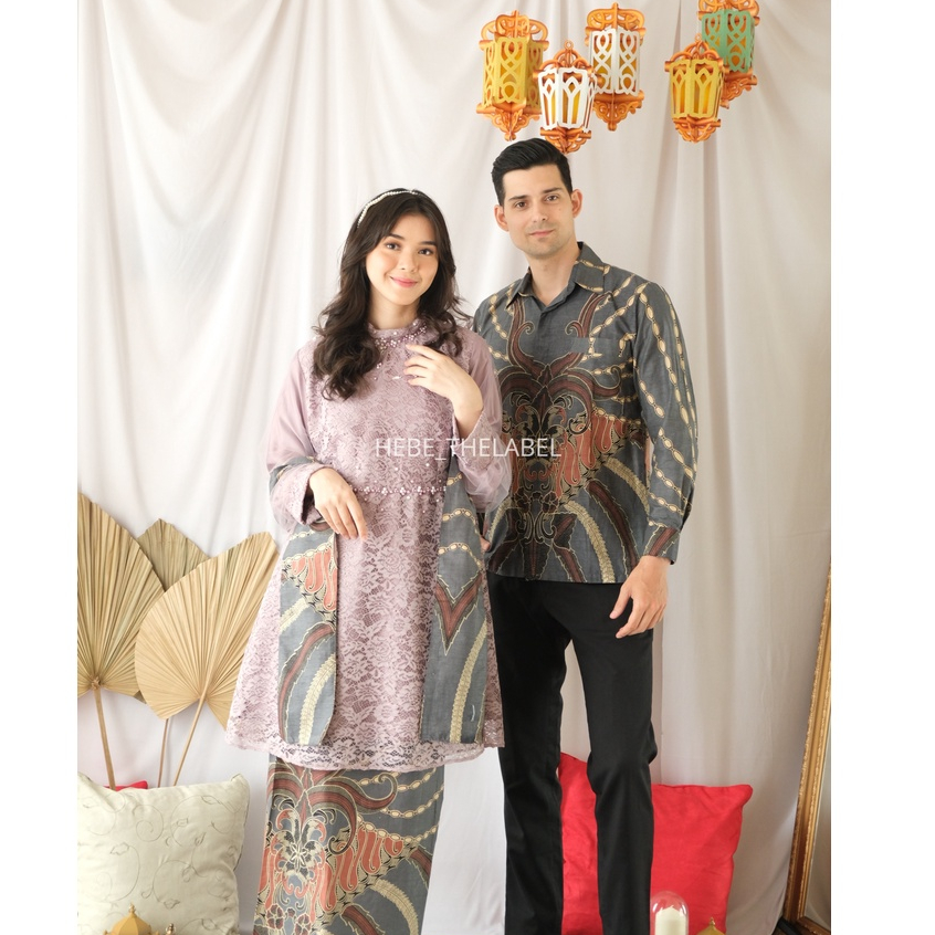 Sabria Batik Set Kebaya - ( Available Couple Pria Wanita )