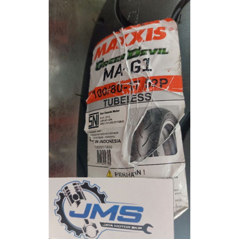 Ban Maxxis Green Devil 100/80-17