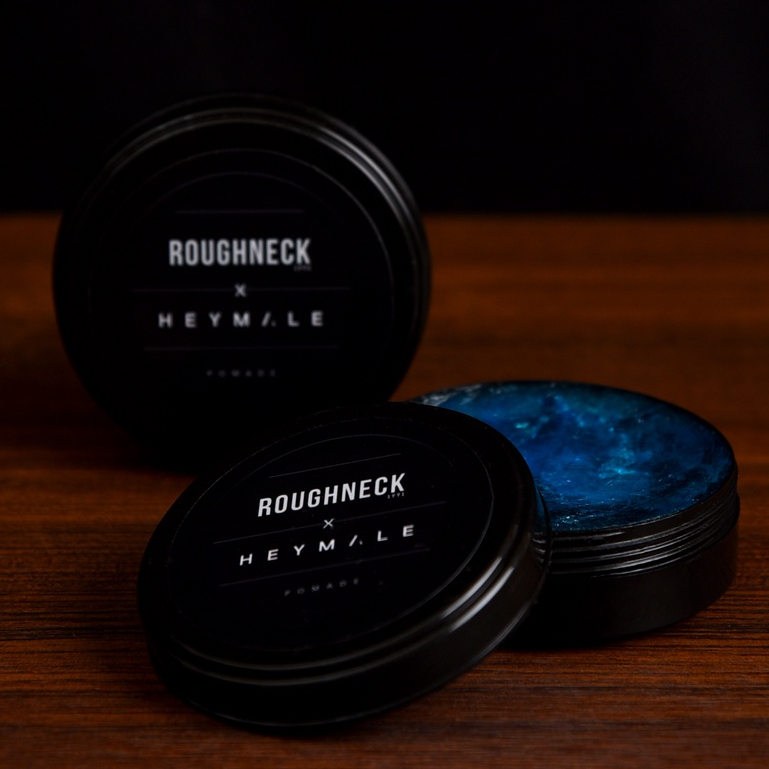 Roughneck X Heymale Pomade Waterbased Perawatan Rambut Minyak Rambut Pria