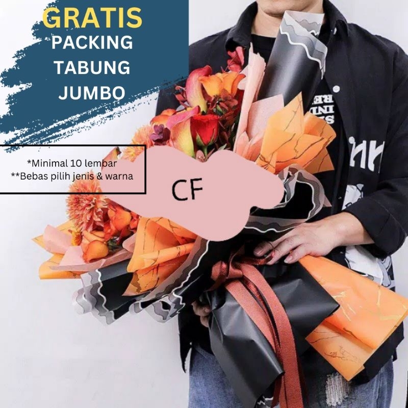 

KERTAS BUKET CELLOPHANE MARBEL